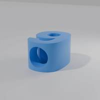 3D printed alphabet